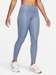 Nike Womens Running Mid-rise Pocket Leggings - Blue, Blue, Size S, Women