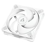 ARCTIC P12 Max 12cm PWM White PC Case Fan Dual Ball Bearing 3300RPM 81.04 CFM