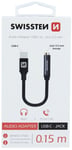 USB-C to Jack 3.5mm Audio Adapter Black