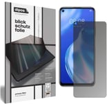 dipos I Privacy Screen Film Matte Compatible with Huawei P40 Lite 5G Privacy Screen Protector Privacy Filter (Smaller than Glass as it is Curved)