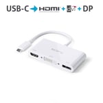 Purelink IS250 Adaptateur USB-C vers HDMI, DisplayPort, DVI 0,10m blanc