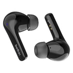 Belkin Écouteurs SoundForm™ Motion True Wireless avec suppression du bruit de fond (étui de recharge sans fil, deux micros, IPX5, résistance à l'eau, Bluetooth, pour iPhone et Samsung, noirs)