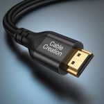 CableCreation Câble HDMI 8K 60Hz 4K 120Hz 48Gbps Home Cinéma HDR eARC pour TV Box Xiaomi PS5 PS4 Xbox Sony LG Samsung TCL,Gris- 2m