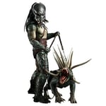 Movie Masterpiece Predators 1/6 Figure Tracker Predator w/ Hunting Dog Hot Toys