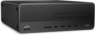 HP 290 G2 - SFF - Core i3 9100 / 3.6 GHz - RAM 4 Go - HDD 500 Go - graveur de DVD - UHD Graphics 630 - GigE - Win 10 Pro 64 bits - moniteur : aucun - clavier : Français