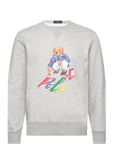 Polo Bear Fleece Sweatshirt Tops Sweat-shirts & Hoodies Sweat-shirts Grey Polo Ralph Lauren