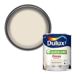 Dulux Quick Dry Gloss Paint For Wood And Metal - Natural Calico 750 ml