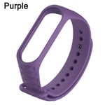 Replacement Wristband Mi Band 3 Wrist Strap Purple