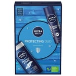 Nivea Men Protect & Care Protecting Duo Shower Gel Antiperspirant Boys Deodorant
