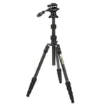 3 Legged Thing PUNKS Brian 2.0 Tripod Kit Black/Black with Airhed Trinity Multi Use Pan/Tilt Head