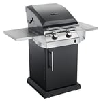 Char Griller – Barbecue à Charbon avec Couvercle Noir 118x55x113 cm Noir