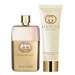 Gucci Guilty For Her 50ml Edt + 50ml Body Lotion Happy Spring Time Giftset