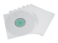 Hama LP Inner Sleeves - CD/DVD-fodral - kapacitet: 1 CD/DVD - vit (paket om 10)