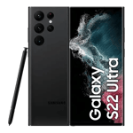 Samsung Galaxy S22 Ultra 128 GB / Bra skick / Svart