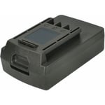 EXTENSILO Batterie compatible avec Wolf Garten BA 700 (souffleur de feuilles), CSA (tronçonneuse) outil électrique (2500 mAh, Li-ion, 18 V)