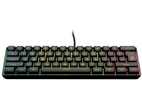 SureFire KingPin X1, 60% RGB US keyboard, for gaming, wired (USB), black