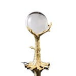 Guld Kristallboll Dekoration, Elegant Metalldesign, Samtida Stil,Guld - E, visas på bilden