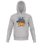 X-Men Retro Team Up Kids' Hoodie - Grey - 3-4 Years