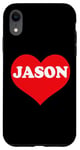 iPhone XR I Heart Jason, I Love Jason Custom Case