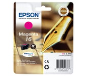 Epson 16 Genuine Magenta Printer Ink Cartridge T1623 WF-2010W WF-2510WF 2660DWF