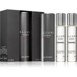 Chanel Allure Homme Sport Eau Extreme EDP (1 x genopfyldning + 2 x genopfyldning) 3x20 ml