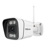 Foscam - Caméra Wifi extérieur avec spots et sirène - V5P Blanc - Blanc
