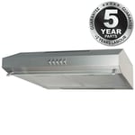 SIA AMZSTH50SS 50cm Stainless Steel Slimline Visor Cooker Hood Extractor Fan