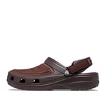 Crocs Men's Yukon Vista II LiteRide Clog, Espresso/Mushroom, 14 UK