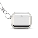 SOSTUDIO AirPods Pro Case Apple Airpods 3 Generation Cases Cool Shape Case Airpod Case Cover Shockproof Full Protection TPU Charging Case Cover with lanyard for Girls Kids Boys Women Men (Silver)