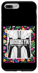 iPhone 7 Plus/8 Plus Enjoy Cool Floral Brooklyn Bridge New York City USA Skyline Case