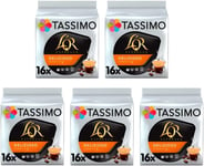 TASSIMO L'OR Espresso Delizioso 16 Pods - 5 Packs (Total 80 Drinks)