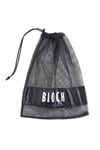Bloch Large Mesh Drawstring Pointe Shoe Dance Shoe Bag A327 Black