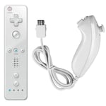 Susian Wii Remote Controller and Nunchuk, Remote Controller for Wii Nintendo, Remote Controller and Nunchuck Wireless Game Controller Nunchuck Remote Controller Compatible with Nintendo