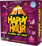Asmodee Cocktail Games Happy Hour - Board Games - Card Games - Drinking Game from 18 Years - 3 to 10 Players - French Version