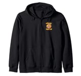 Chillin' And Grillin' Beaver BBQ Gifts Day Grill Dad Master Zip Hoodie