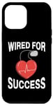 iPhone 14 Plus Wired For Success - Funny Implantable ICD Cardiac Pacemaker Case