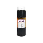 Akrylfärg 500 ml svart