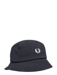 Pique Bucket Hat Navy Fred Perry