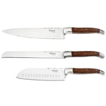 Knivset 3 delar, Rosenwood