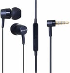 New Sony MH750 MH 750 Stereo Handsfree Headphones Headset Black 1