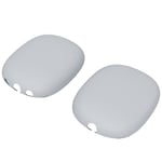 Geekria Silicone Skin Cover for Apple AirPods Max Headphones (Silver)