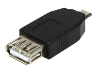 LogiLink - USB-adapter - USB (hun) til Micro-USB Type B (han) - USB 2.0 - sort