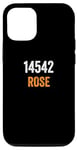 Coque pour iPhone 13 14542 Rose Code postal Déplacement vers 14542 Rose