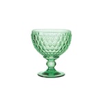 Villeroy & Boch - Boston col. green sparkling wine coupe, extravagant, beautifully shaped glass for sparkling wine or champagne, crystal, green, 400 ml