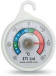 Fridge Or Freezer Thermometer 52 mm Dial, Colour Coded Zones. Ideal For Home, R