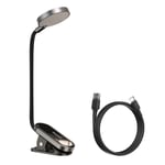 Baseus Mini LED Lampa Med Clip - Grå - TheMobileStore Hem & Hushåll