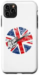 iPhone 11 Pro Max Mandolin UK Flag Mandolinist Britain British Musician Case