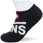 Vans Unisex Kids No Shows (US 1-6, 3-pack) Socks, Black 2, One Size (EU 31.5-38)