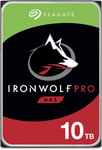 Seagate IronWolf Pro, 10TB, Internal Hard Drive, NAS, CMR, 3.5 Inch, SATA, 7.200