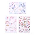 Cartoon Waterproof Fairy Unicorn Stickers Decoration Diy Diary S 0 01